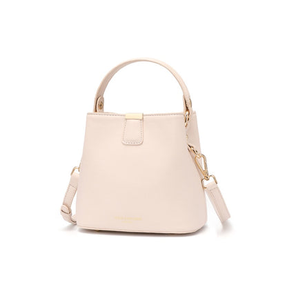 IELGY fashion small bag female wild tide bucket bag handbag Single shoulder messenger solid color large capacity for ladies trendy
