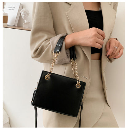 IELGY Korean version of all-match ins handbag female fashion trendy one-shoulder messenger bag