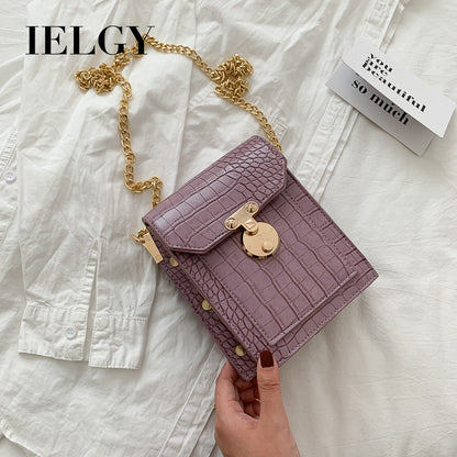 IELGY popular spring and summer crossbody all-match ins western style chain bag