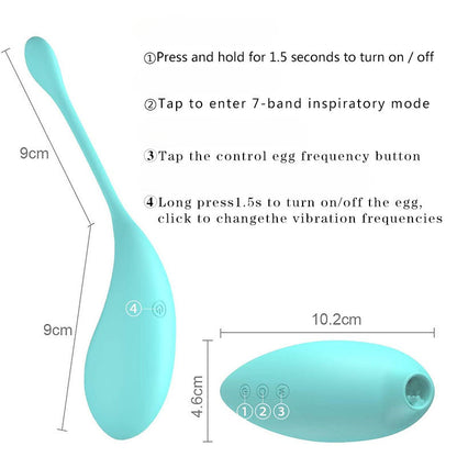 YOUTHAV Adult sex toys remote control jumping egg female masturbator sucking vibration jumping egg wireless into the body