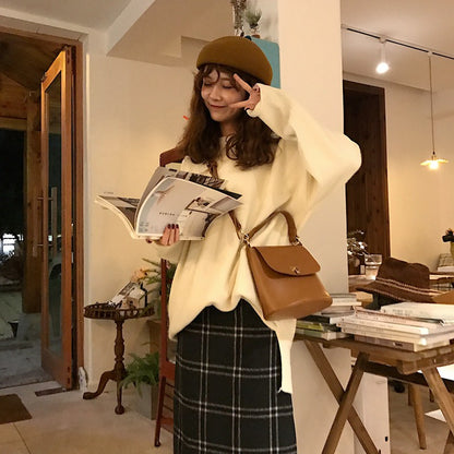 IELGY Locking Shoulder Portable Messenger Bag Bucket Bag