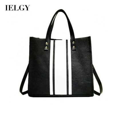 IELGY Korean style single-shoulder canvas art small fresh female bag