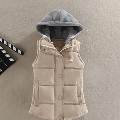 IELGY autumn and winter cotton waistcoat women's Korean version of the large size foreign trade vest waistcoat short warm vest