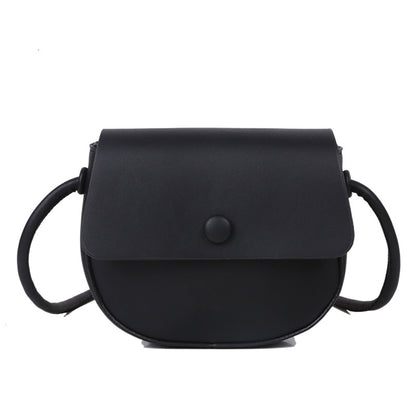 IELGY Simple single shoulder small bag female bag popular fashion messenger bag ins wild saddle bag