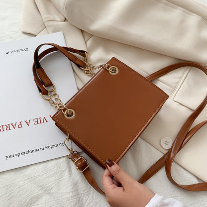 IELGY Korean version of all-match ins handbag female fashion trendy one-shoulder messenger bag