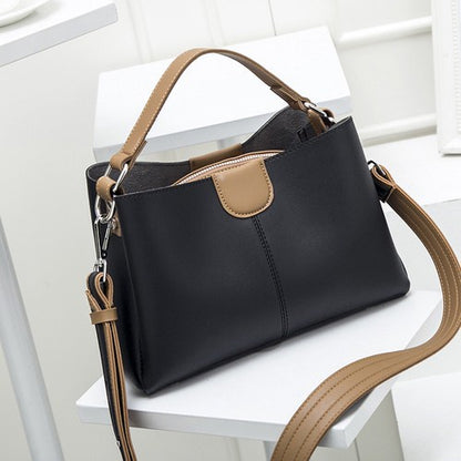 IELGY Handbag Korean version of the female bag ins wild shoulder Messenger bag large bag