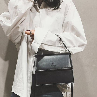 IELGY One shoulder fashion small square bag