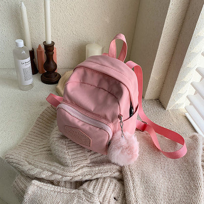 IELGY Autumn and winter mini backpack female Korean version popular new tide Joker Oxford cute fashion small backpack