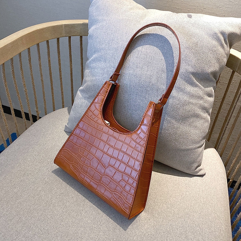 IELGY French niche bag Korean version of the classic vintage port style style fashion one-shoulder bag