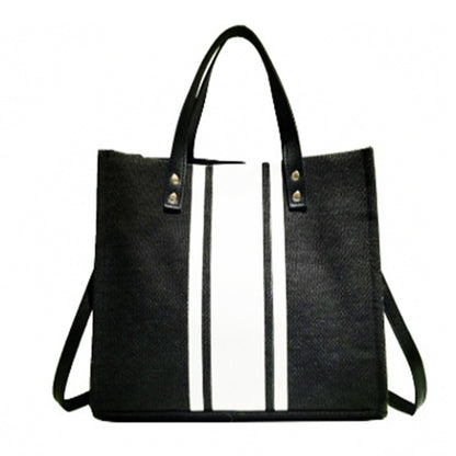 IELGY Korean style single-shoulder canvas art small fresh female bag