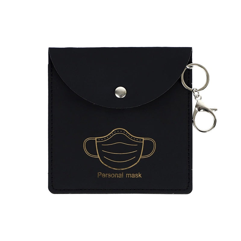 IELGY multicolor optional mask environmental protection PU storage bag