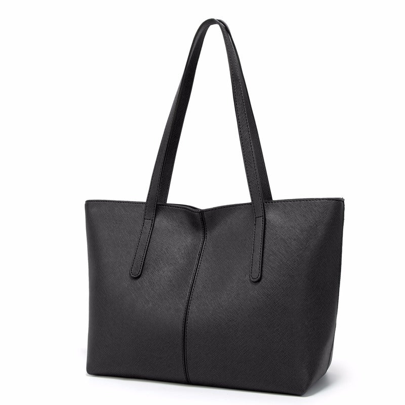 IELGY Women's bag new fashion simple and versatile large-capacity tote bag