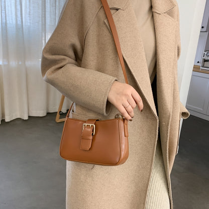 French niche bag women's bag new 2019 fashion single-shoulder bag texture axil bag net red with the same stick bag