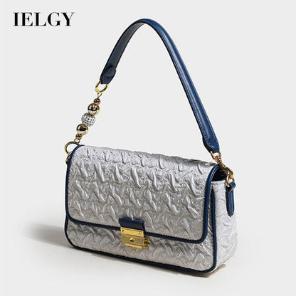 IELGY transfer beads fashion one-shoulder women's bag color matching comfortable fabric