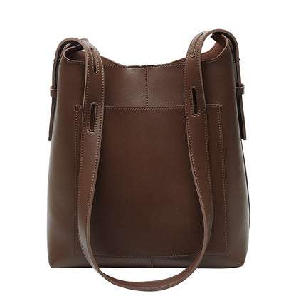 Ielgy bucket bag with large capacity of Korean fashion style for women
