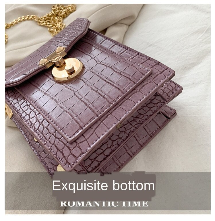 IELGY popular spring and summer crossbody all-match ins western style chain bag