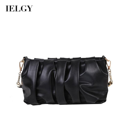 IELGY cloud bag women's fashion small square bag shoulder messenger bag