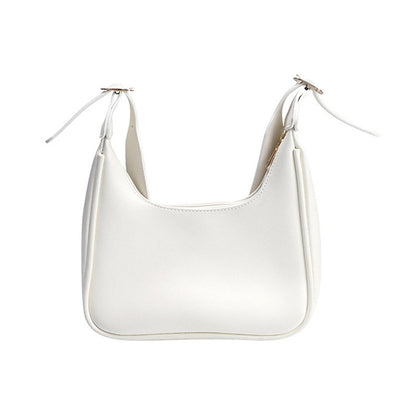 IELGY texture fashion solid color all-match casual one-shoulder western style diagonal bag