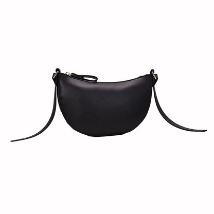IELGY Simple temperament, leisure, small crowd, fashionable, all-around, one shoulder, half round women's Bag Fashion