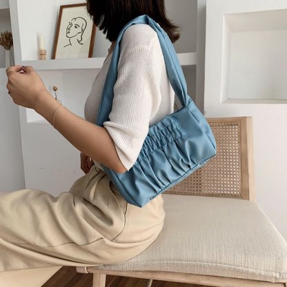 IELGY Cloud bag female joker underarm bag soft shoulder bag handbag