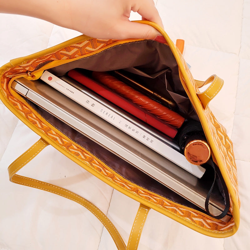 IELGY Tote bag wild large-capacity shopping bag shoulder portable
