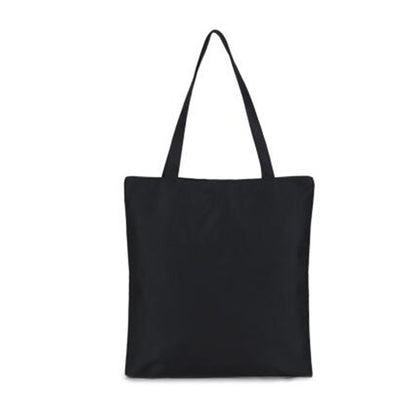 Solid color canvas bag art female shoulder canvas bag