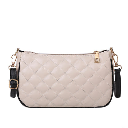 IELGY Women's bag fashion Simple underarm bag square bag casual solid color all-matchin one shoulder crossbody
