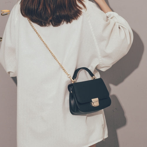 IELGY Premium Slant Bag Simple Chain One Shoulder Bag
