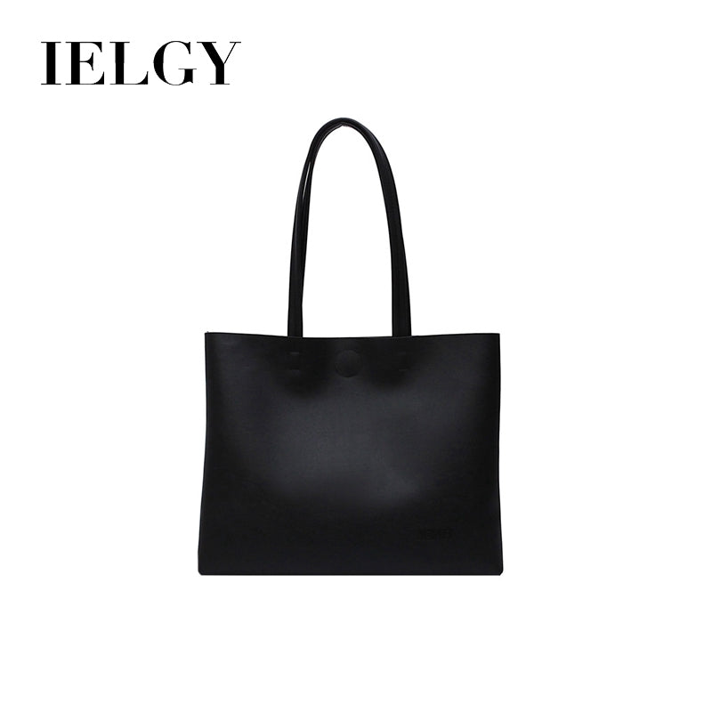 IELGY High quality, foreign style, large capacity, simple Korean version single shoulder bag, Messenger carrying Tote Bag