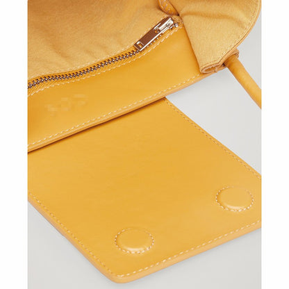 IELGY Niche Design Yellow Shoulder Messenger Bag