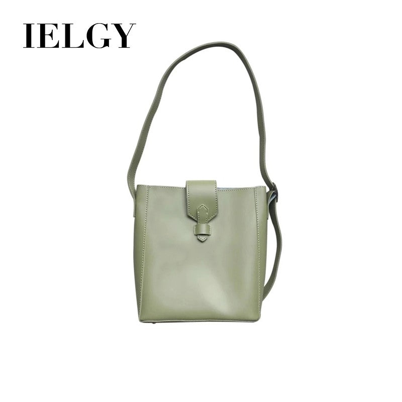 IELGY Korean bucket bag shoulder bag bun mother package