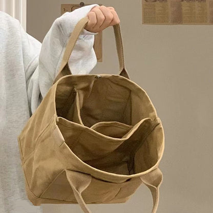 IELGY Canvas Bag Ladies Super Fire Tote Bag