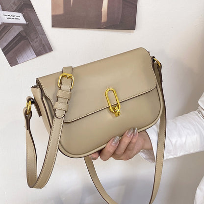 IELGY solid color female bag messenger bag shoulder bag fashion handbag