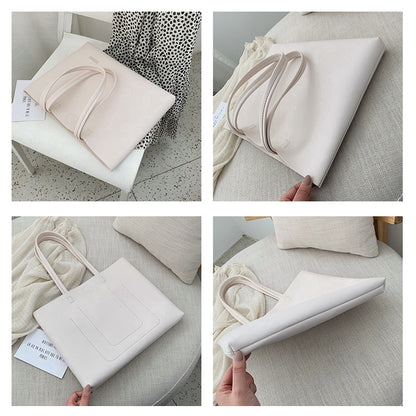 IELGY High quality, foreign style, large capacity, simple Korean version single shoulder bag, Messenger carrying Tote Bag