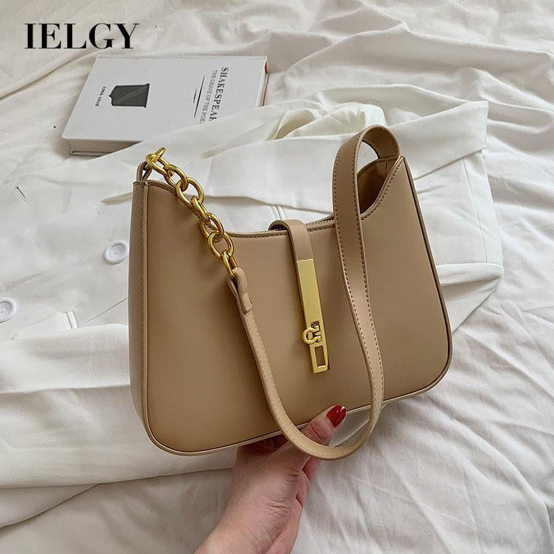 IELGY Women's All Match Messenger Bag Fashion One Shoulder Underarm Bag