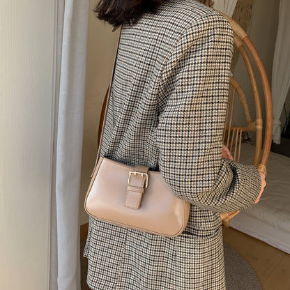 French niche bag women's bag new 2019 fashion single-shoulder bag texture axil bag net red with the same stick bag