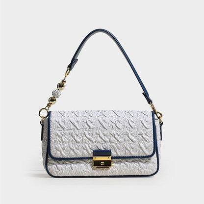 IELGY transfer beads fashion one-shoulder women's bag color matching comfortable fabric