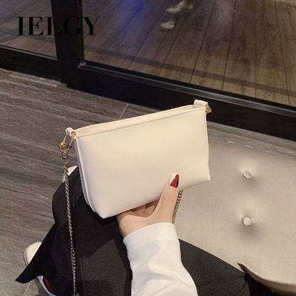 IELGY   Korean version of the simple one-shoulder slanted bag mini summer mobile phone women's bag