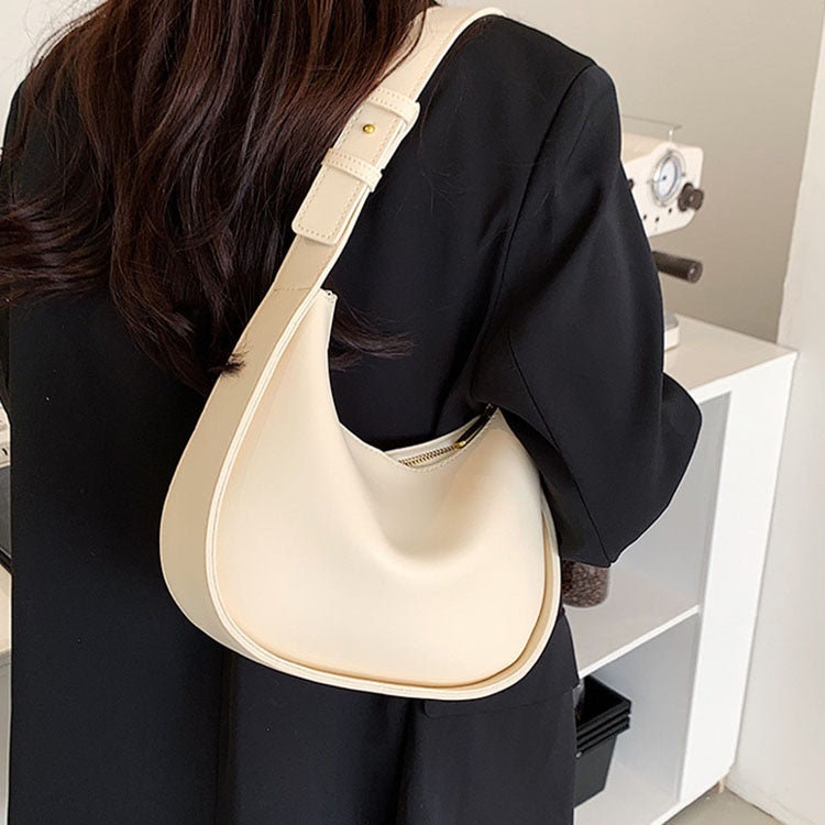 IELGY women's premium solid color messenger saddle bag