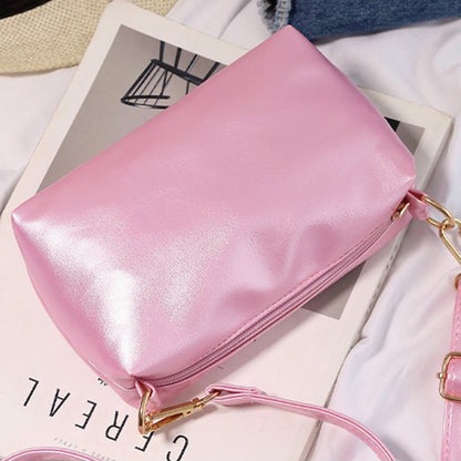 IELGY women's korean version all-match transparent jelly mother and child bag