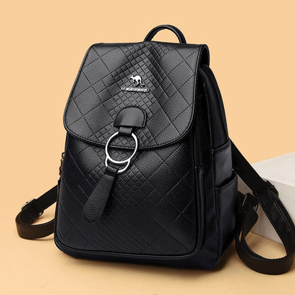 IELGY women's korean style simple casual outdoor travel backpack