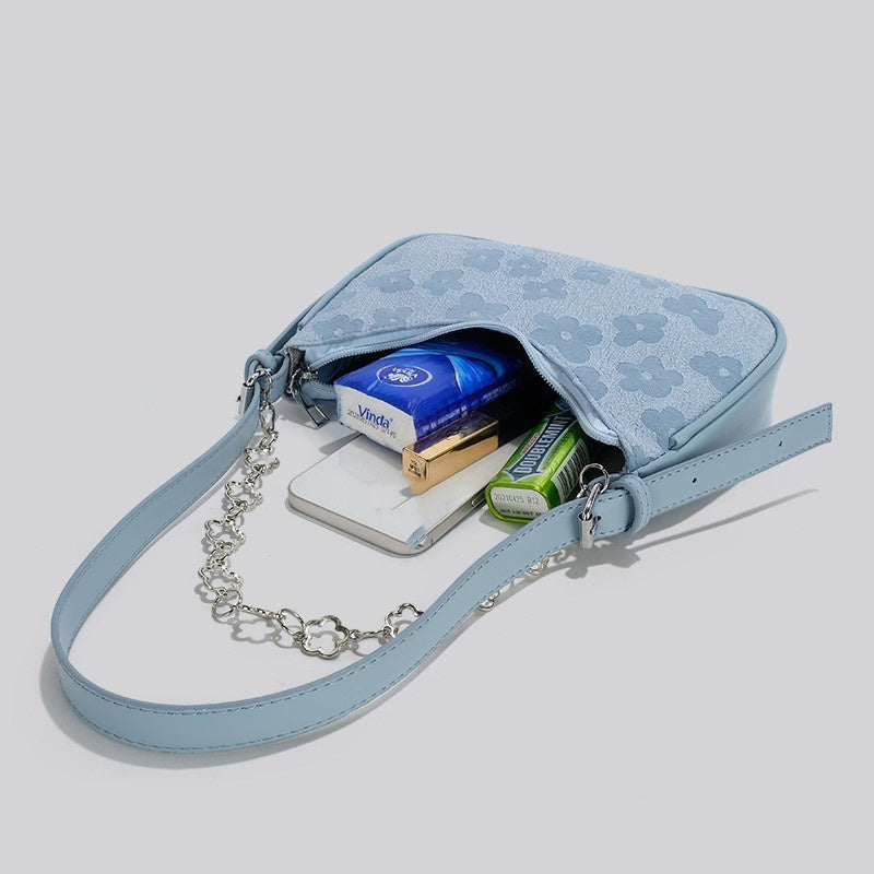 IELGY high-quality niche flower chain messenger bag