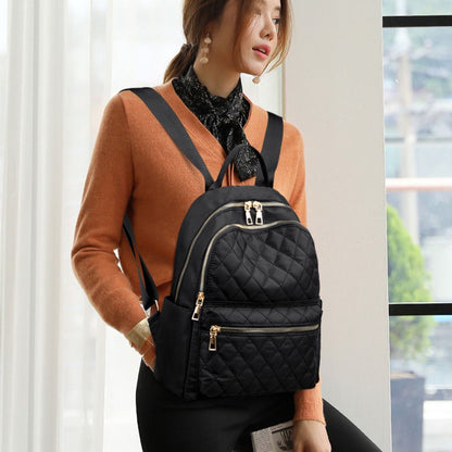 IELGY women's casual korean style simple large capacity outdoor backpack