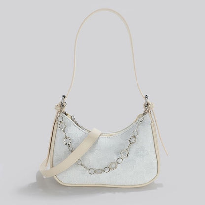 IELGY high-quality niche flower chain messenger bag