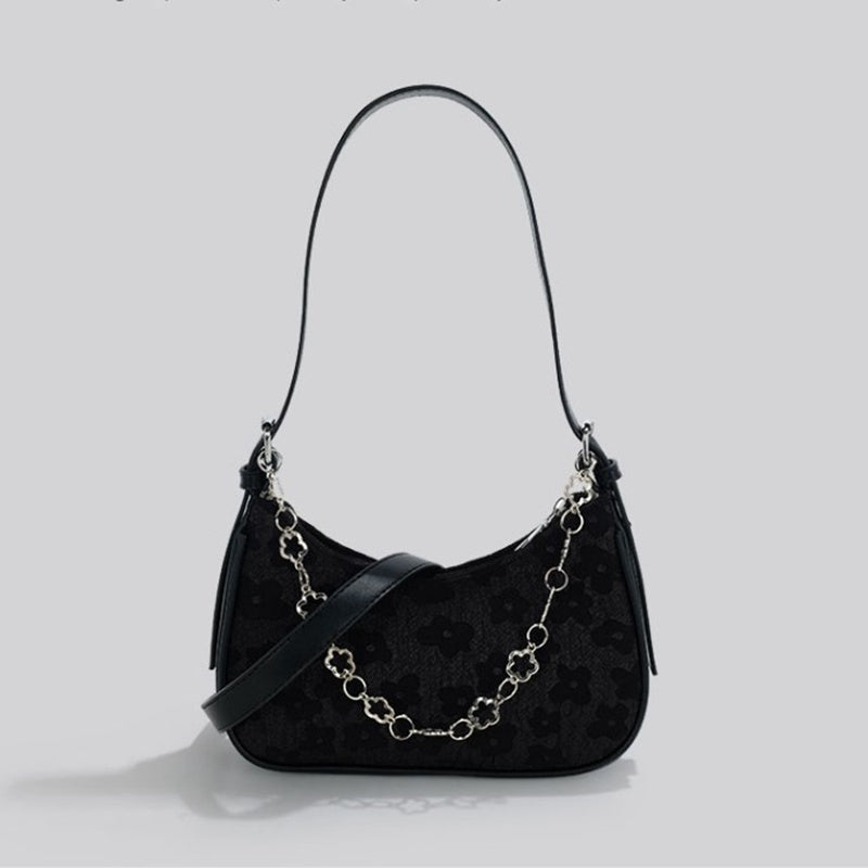 IELGY high-quality niche flower chain messenger bag
