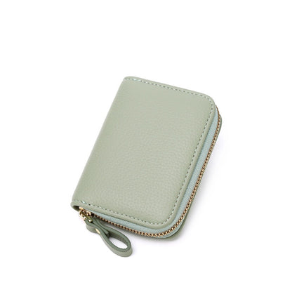 IELGY Rfid Anti-theft Brush Multifunctional Zipper Card Holder For Women