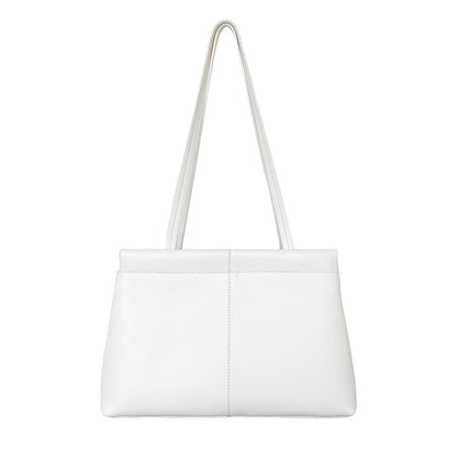 IELGY women's korean style simple soft face large capacity shoulder bag