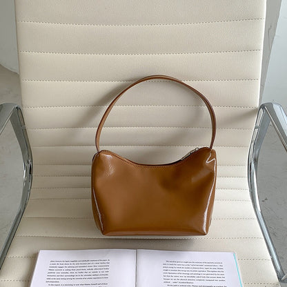 IELGY Korean Style Silver Shoulder Handbag For Women's