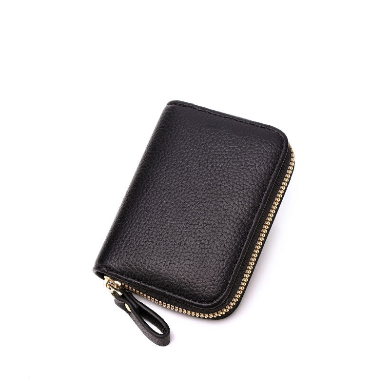 IELGY Rfid Anti-theft Brush Multifunctional Zipper Card Holder For Women