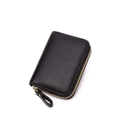 IELGY Rfid Anti-theft Brush Multifunctional Zipper Card Holder For Women